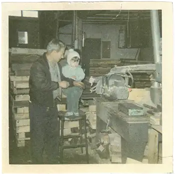 Founder, Frank Cimino hard at work with current President, Frank Ritson 1967